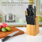 XANAPON 14-Piece German Stainless Steel Knife Set