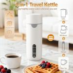 Portable Travel Electric Kettle with Temperature Control