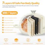 ONKO 6QT Enameled Cast Iron Dutch Oven