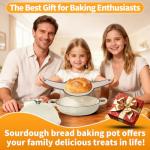 ONKO 6QT Enameled Cast Iron Dutch Oven