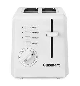 Cuisinart Compact White 2-Slice Toaster CPT-122