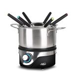 Electric Fondue Pot Set for 6 People