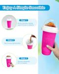 DIY Slushie Maker Cup with Lid & Straw