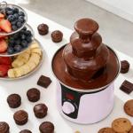 Micnaron 3-Tier Mini Chocolate Fountain for Parties