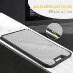 Double-Sided Stainless Steel Cutting Board 16”x11”