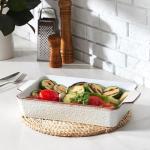 Ceramic Casserole Dish Set with Handles, 4-Piece