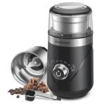 Adjustable Electric Coffee and Spice Grinder, Black