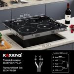 KOXKING 24 Inch 4-Burner Electric Cooktop