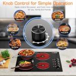 KOXKING 24 Inch 4-Burner Electric Cooktop