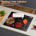 KOXKING 24 Inch 4-Burner Electric Cooktop