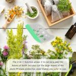 3-Layer Foldable Herb Drying Rack with Stripper