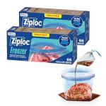 Ziploc Gallon Freezer Bags, 66 Count, 2 Pack