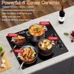 KOXKING 24 Inch 4-Burner Electric Cooktop