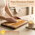 Beeswax Acacia Wood Cutting Board Set of 3