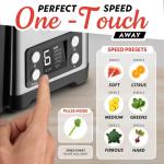 Gourmia 6-Speed Digital Juice Extractor with Chute