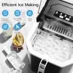 ZAFRO Portable Ice Maker - Quick, Quiet, Compact