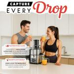 Gourmia 6-Speed Digital Juice Extractor with Chute