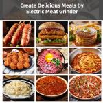 350W Electric Meat Grinder with Sausage Stuffer Kit