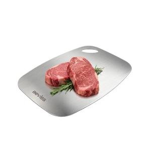 Beviss Double-Sided Stainless Steel Cutting Board