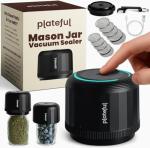 Electric Mason Jar Vacuum Sealer Kit with Lids