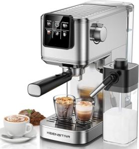 KEENSTAR 20Bar Touch Screen Espresso Coffee Machine