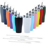 12 Pack Stainless Steel Travel Coffee Tumblers