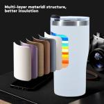 12 Pack Stainless Steel Travel Coffee Tumblers