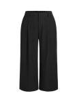CIDER Black Wide Leg Pants for Curvy Sizes