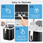 ZAFRO Portable Ice Maker - Quick, Quiet, Compact