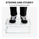 8-Pack Clear Stackable Freezer Organizer Bins