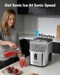EUHOMY Countertop Nugget Ice Maker - 34Lbs/24H