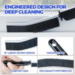 Heavy-Duty 6 Pack Scrub Brushes for Cleaning