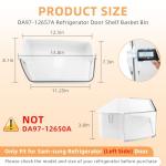 Refrigerator Door Shelf Bin for Samsung Models