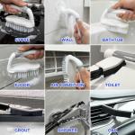 Heavy-Duty 6 Pack Scrub Brushes for Cleaning