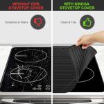 KindGa Thick Silicone Stove Cover - 28 x 20 Inch