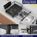COHOSEGE Large Black Dish Drying Rack