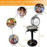Techwood 1600W Indoor/Outdoor Electric BBQ Grill