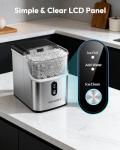 EUHOMY Countertop Nugget Ice Maker - 34Lbs/24H
