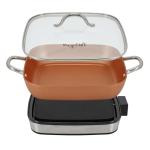 MegaChef Electric Fry Pan with Non-Stick Coating