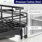 COHOSEGE Large Black Dish Drying Rack