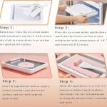 DIY Ice Cream Maker Kit with Freeze Tray