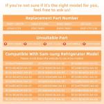 Refrigerator Door Shelf Bin for Samsung Models