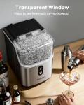 EUHOMY Countertop Nugget Ice Maker - 34Lbs/24H