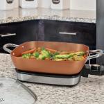 MegaChef Electric Fry Pan with Non-Stick Coating