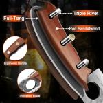 WXCOO 3-Piece High Carbon Steel Knife Set