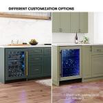 Zephyr Presrv 24" Dual Zone Wine Fridge