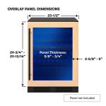 Zephyr Presrv 24" Dual Zone Wine Fridge