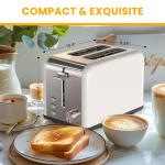 Simple Deluxe 2-Slice Toaster with Wide Slot