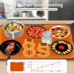 Electric Warming Tray with 7 Temp Settings