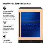 Zephyr Presrv 24" Dual Zone Wine Fridge